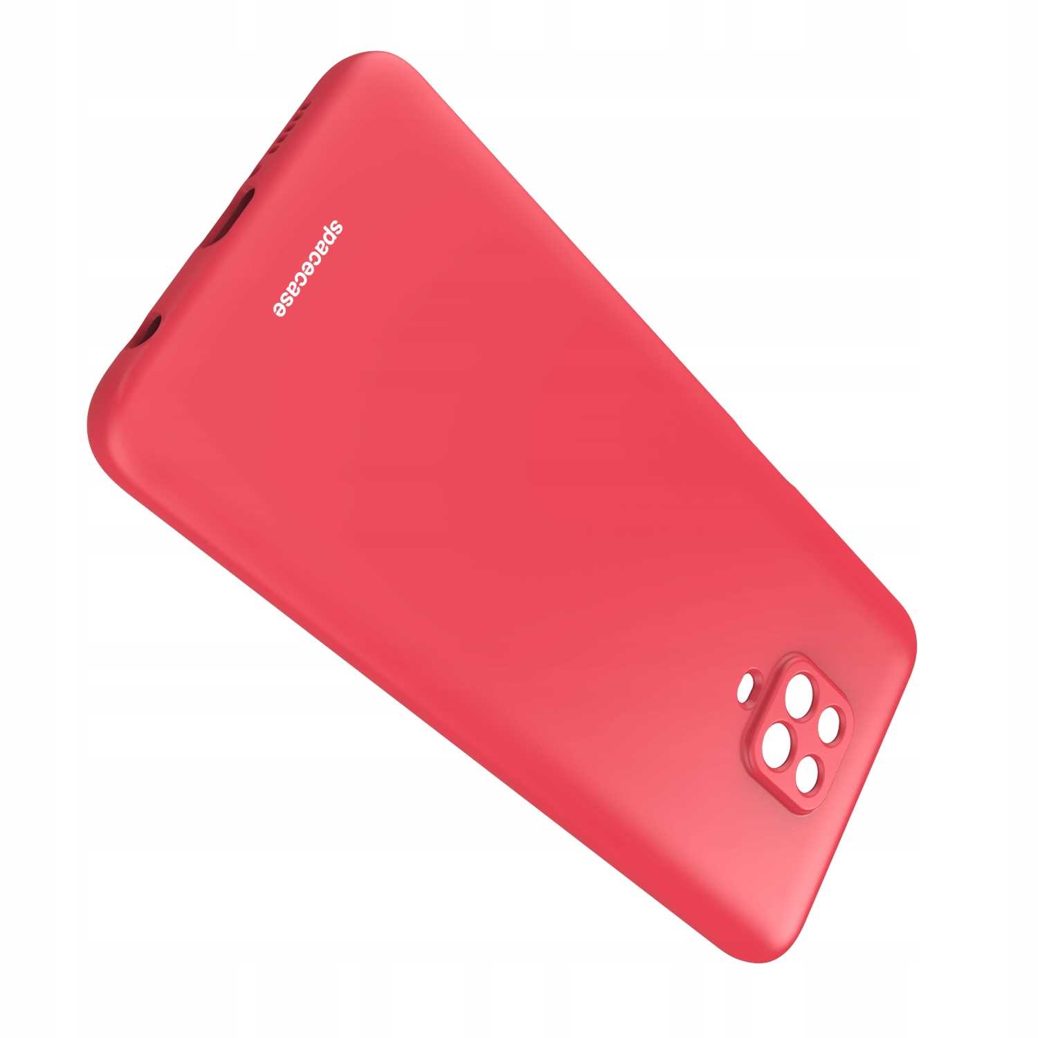 Spacecase Silicone Case Redmi Note 9S/9 Pro Red