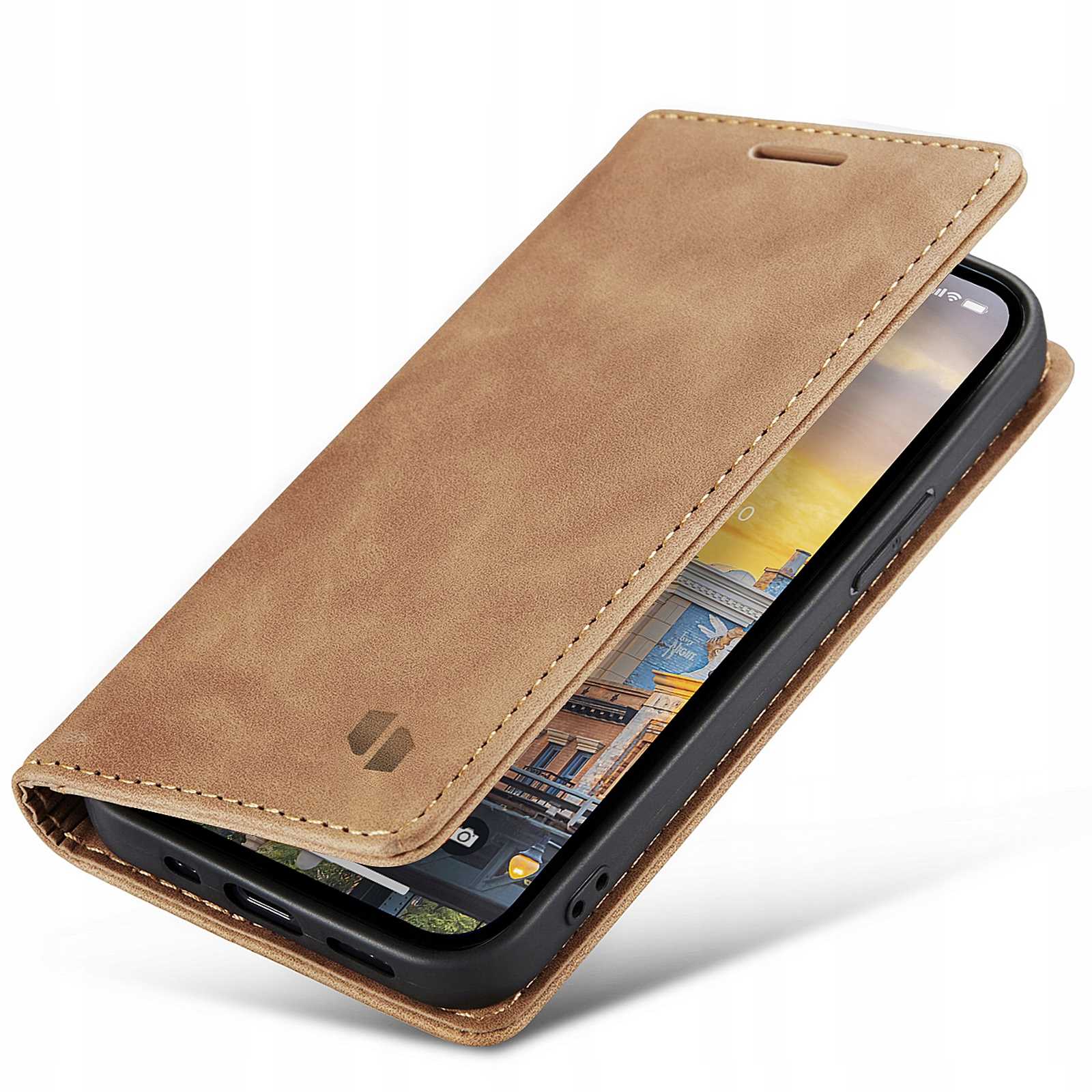 Spacecase Wallet Iphone 14 Pro Max Light Brown