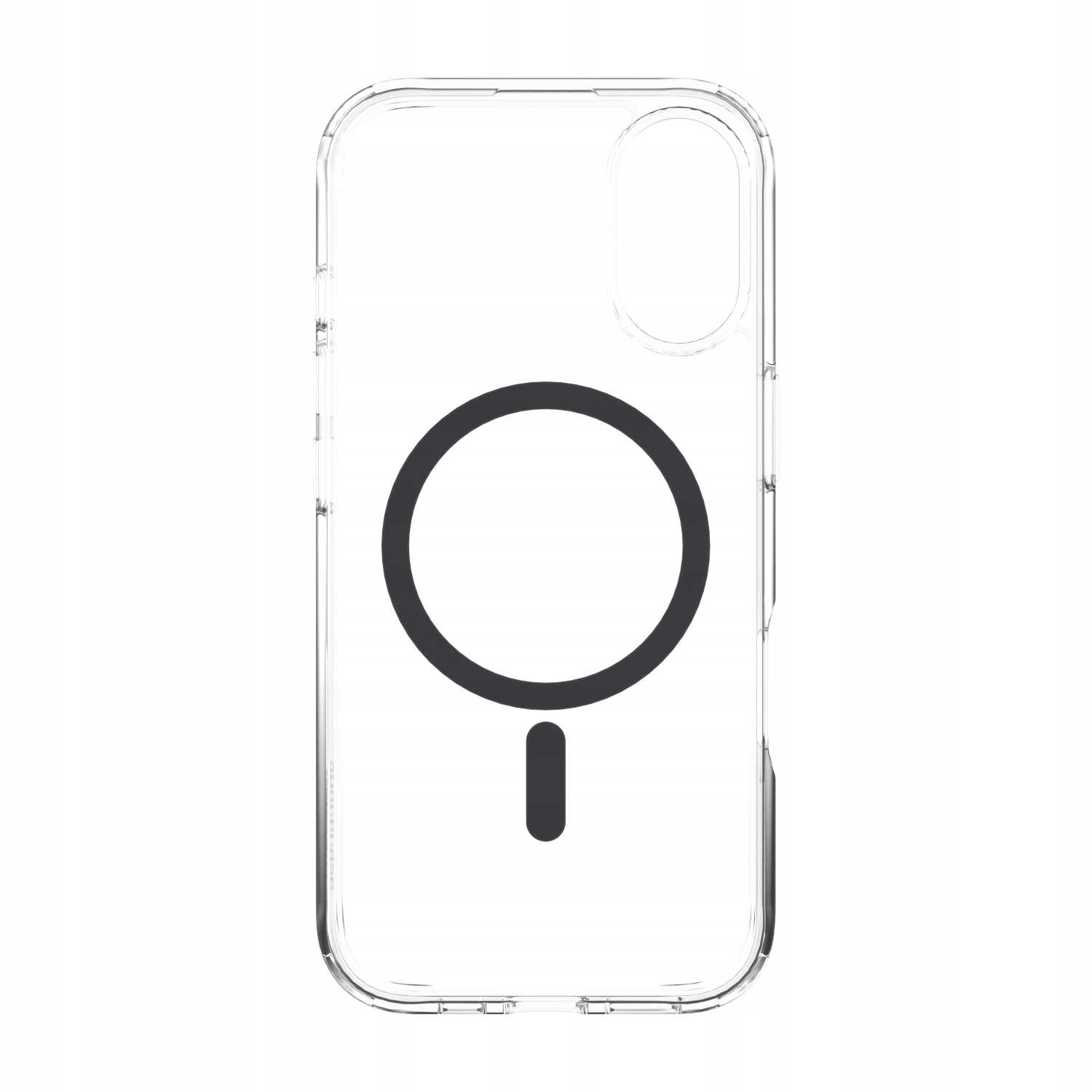 Spacecase Clear Mag iPhone 17 black