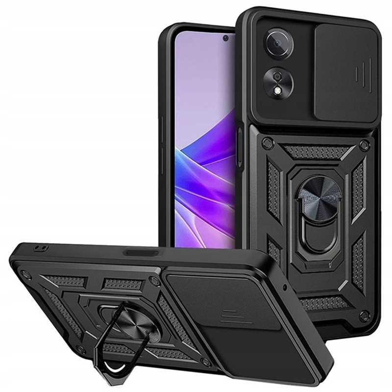 Spacecase Camring Oppo A58 4G black