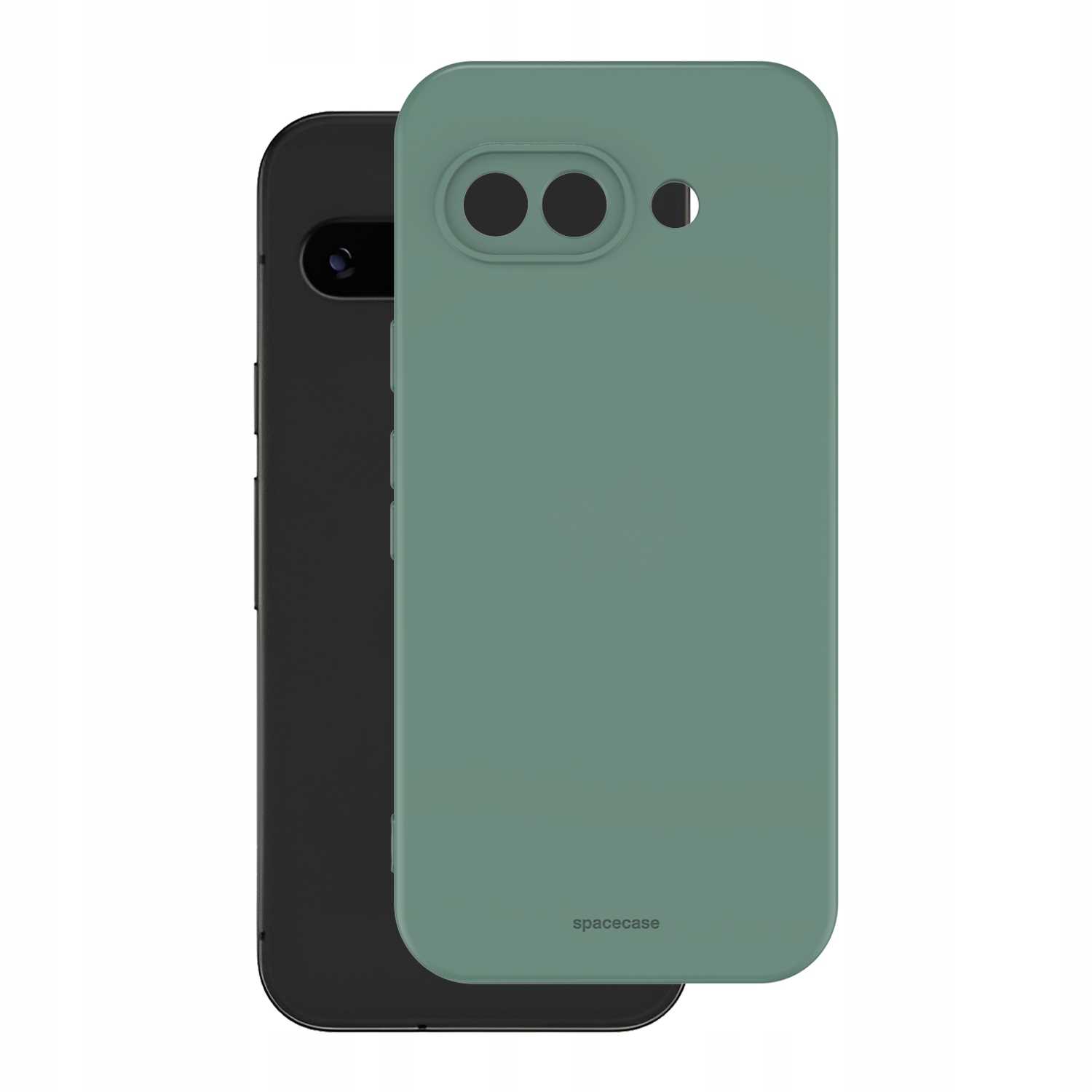 Spacecase Silicone Case 3.0 Google Pixel 9A dark green