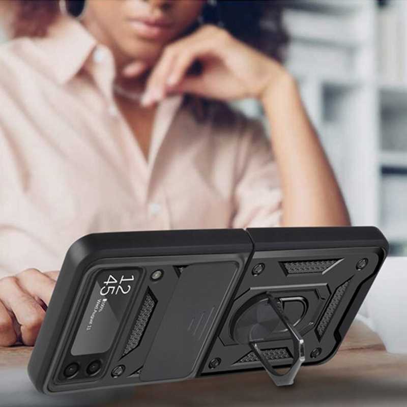 Spacecase Camring Galaxy Z Flip 4 Black