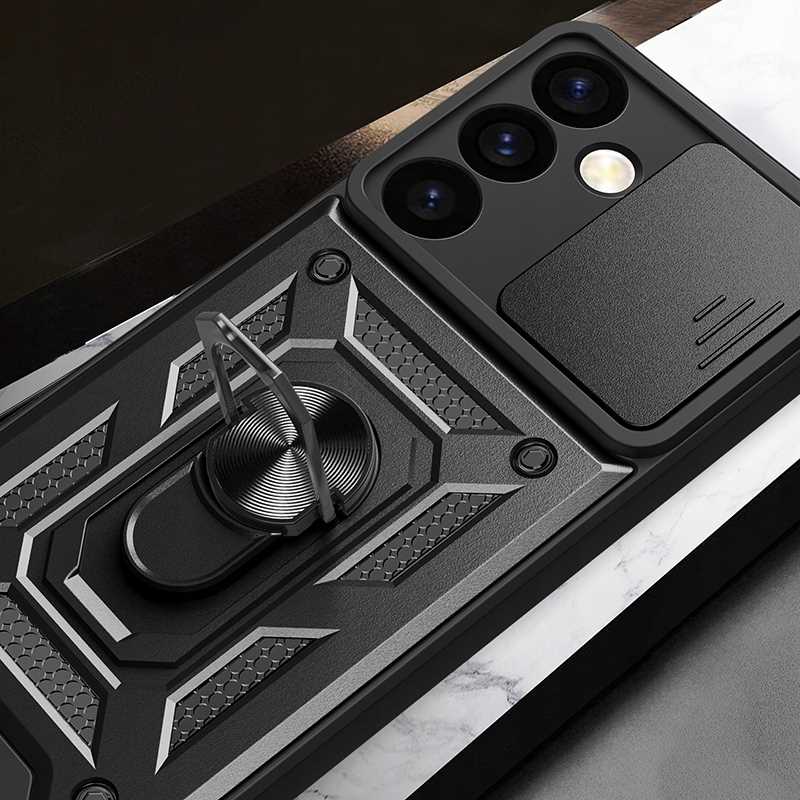 Spacecase Camring Galaxy S24 Black