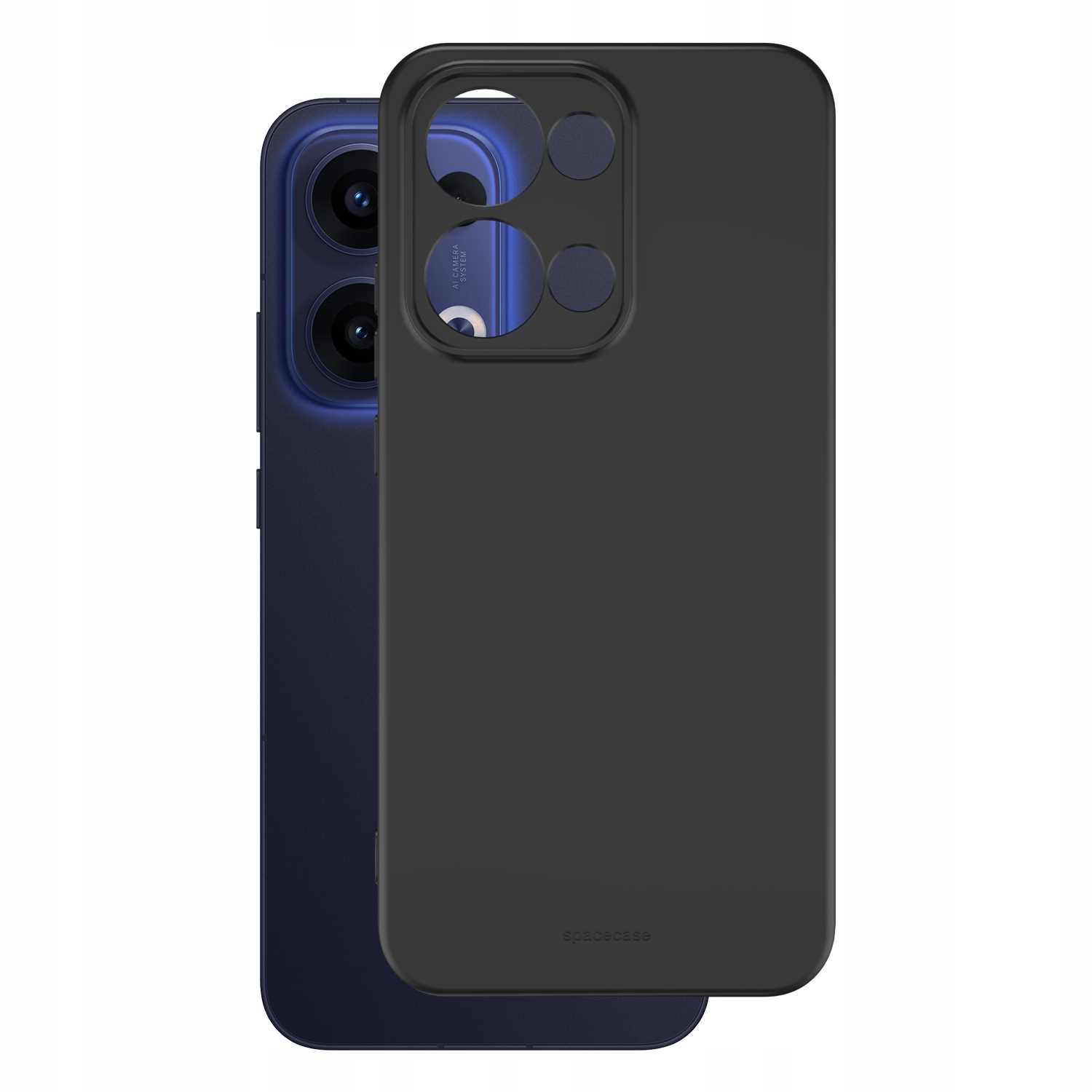 Spacecase Silicone Case 3.0 Oppo Reno13 5G black