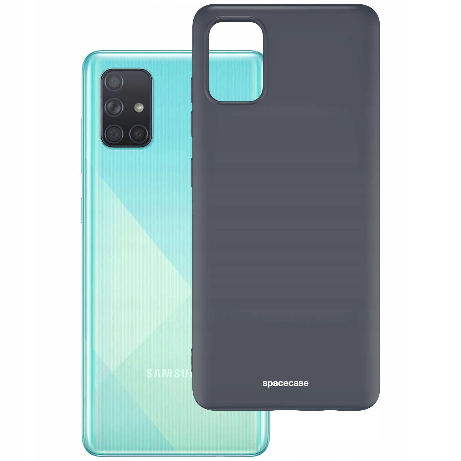 Spacecase Silicone Case Galaxy A51 black