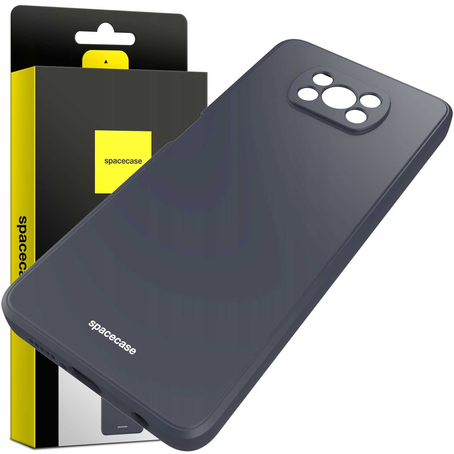 Spacecase Silicone Case Poco X3 Pro/NFC black