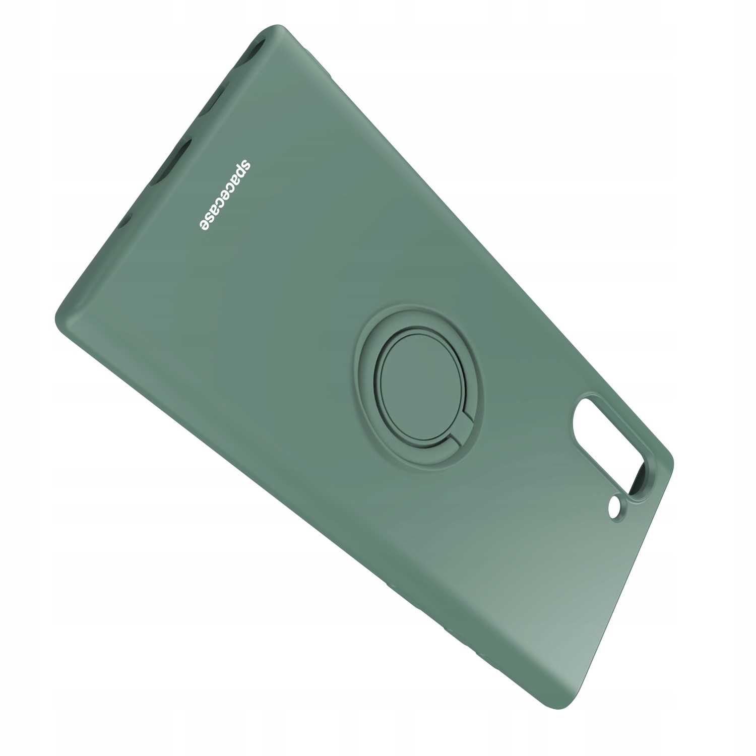 Spacecase Silicone Ring Galaxy Note 10 Dark Green