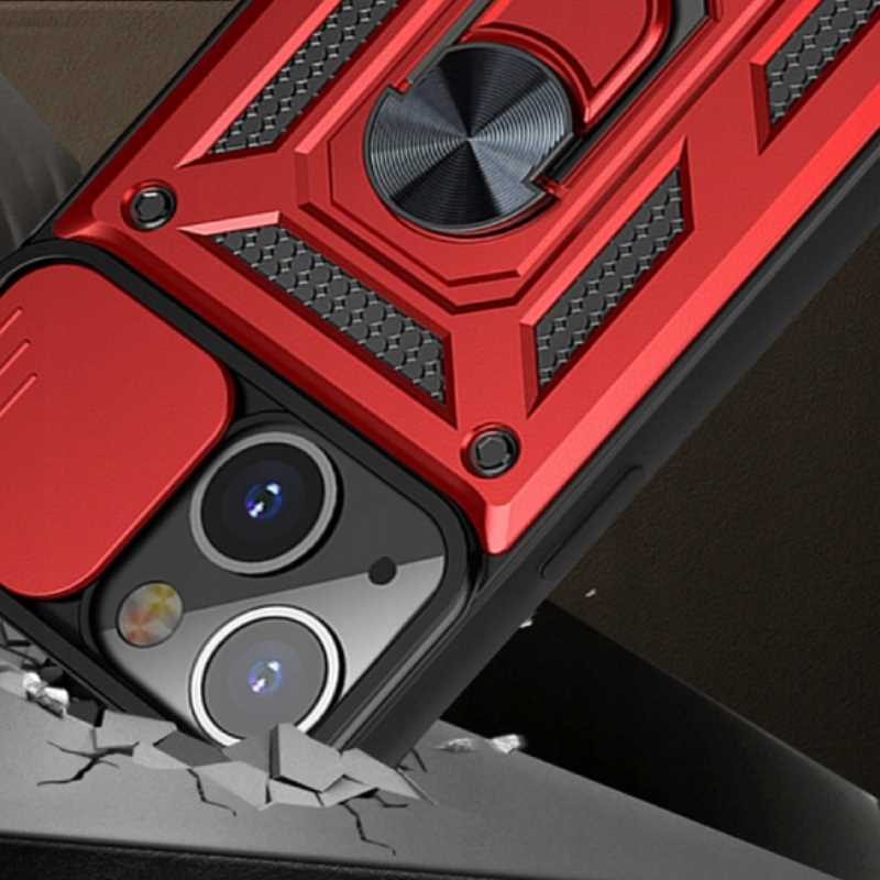 Spacecase Camring Iphone 13 Mini Red