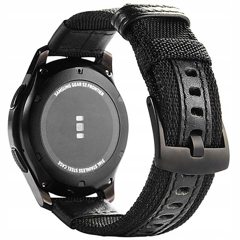 Spacecase Gear Strap 22mm black