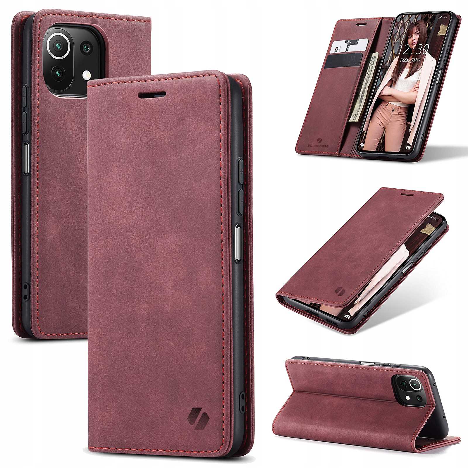 Spacecase Wallet Mi 10T Lite Red