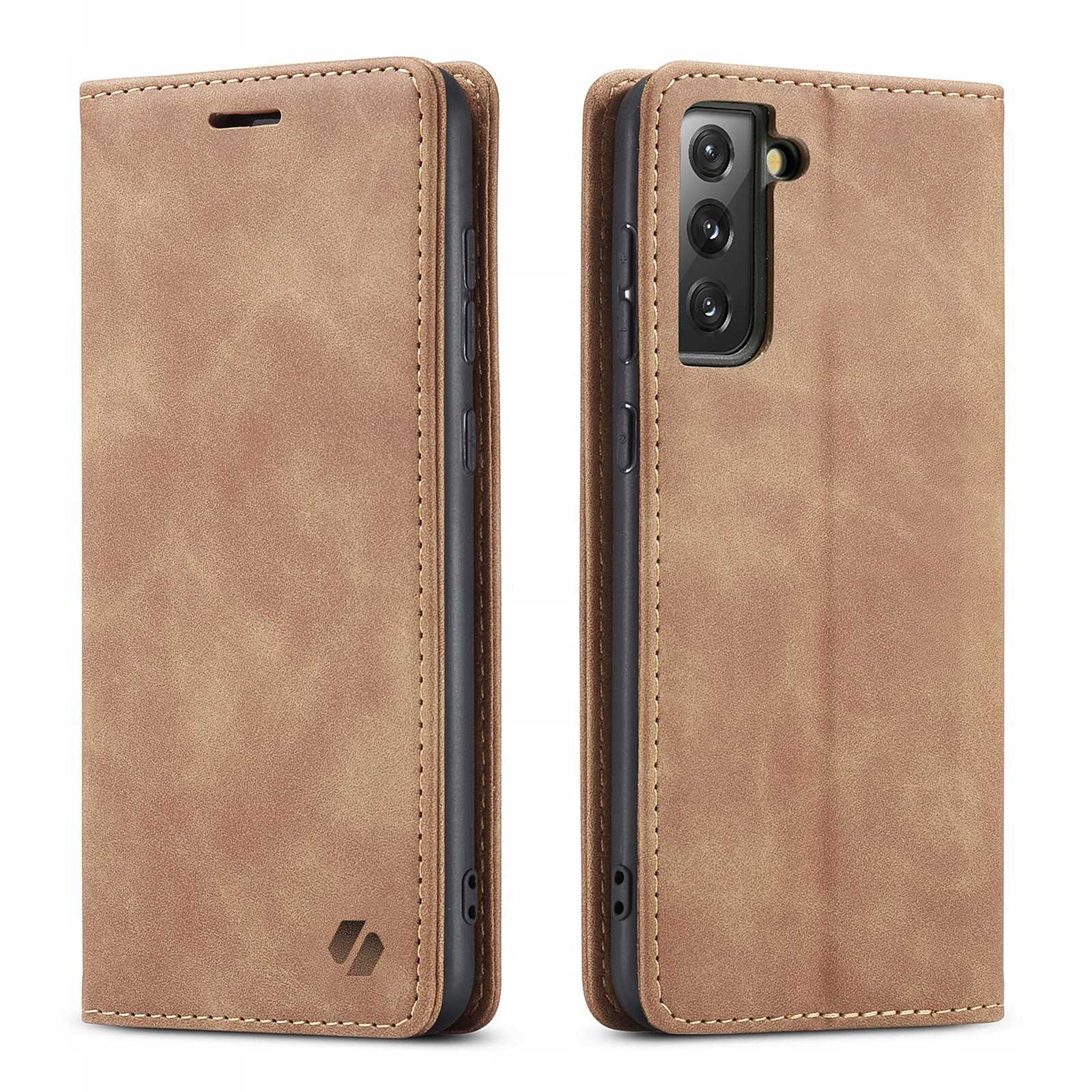 Spacecase Wallet Galaxy S21 Fe Light Brown