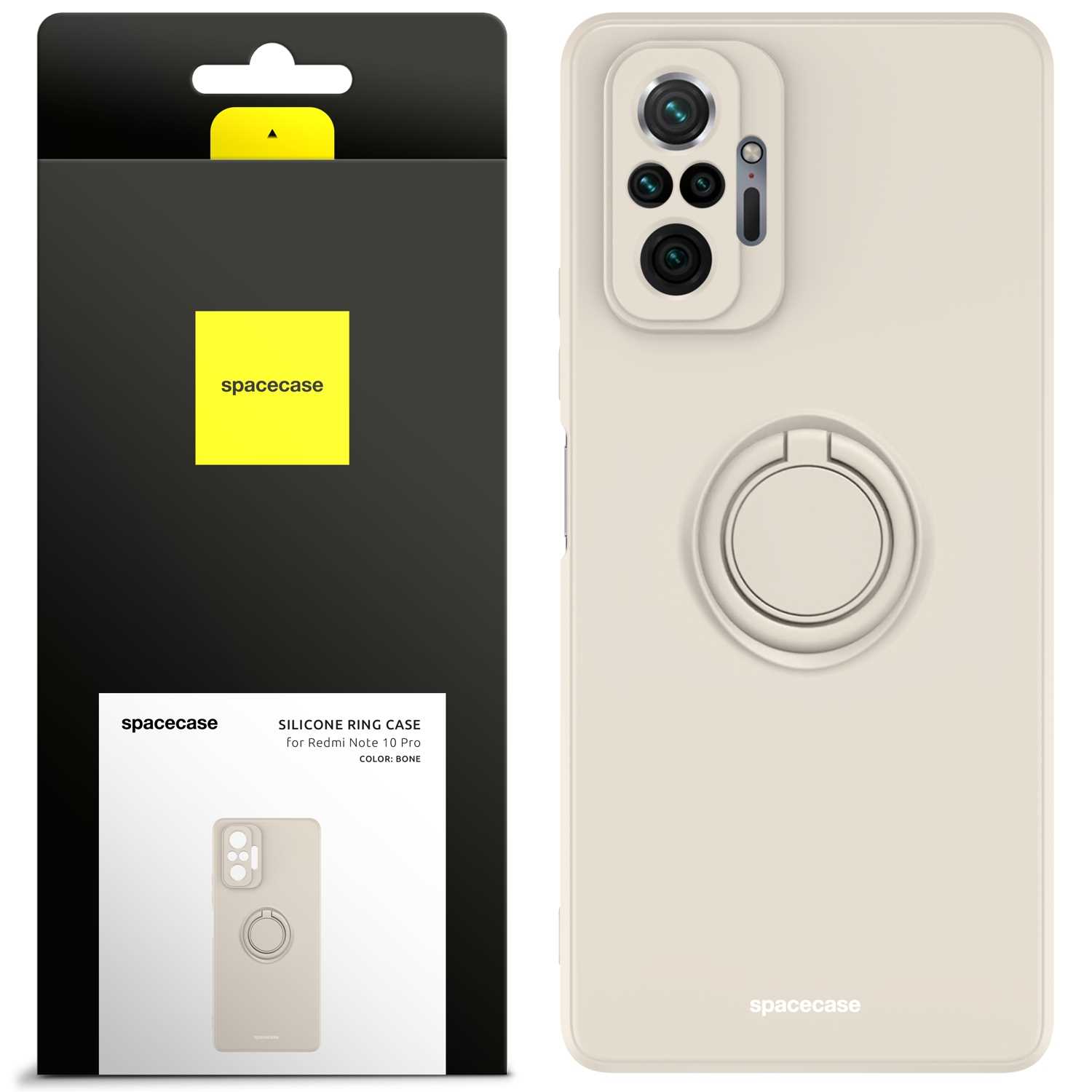 Spacecase Silicone Ring Redmi Note 10 Pro Bone