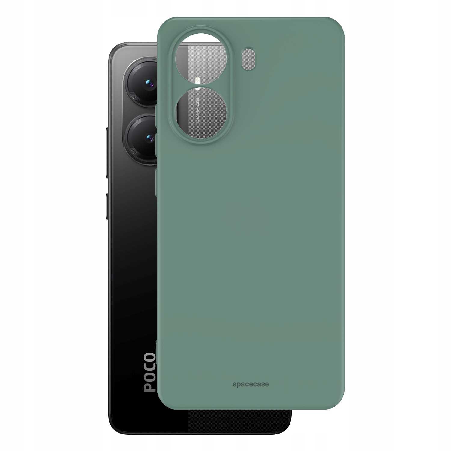 Spacecase Silicone Case 3.0 Poco X7 Pro 5G Dark Green