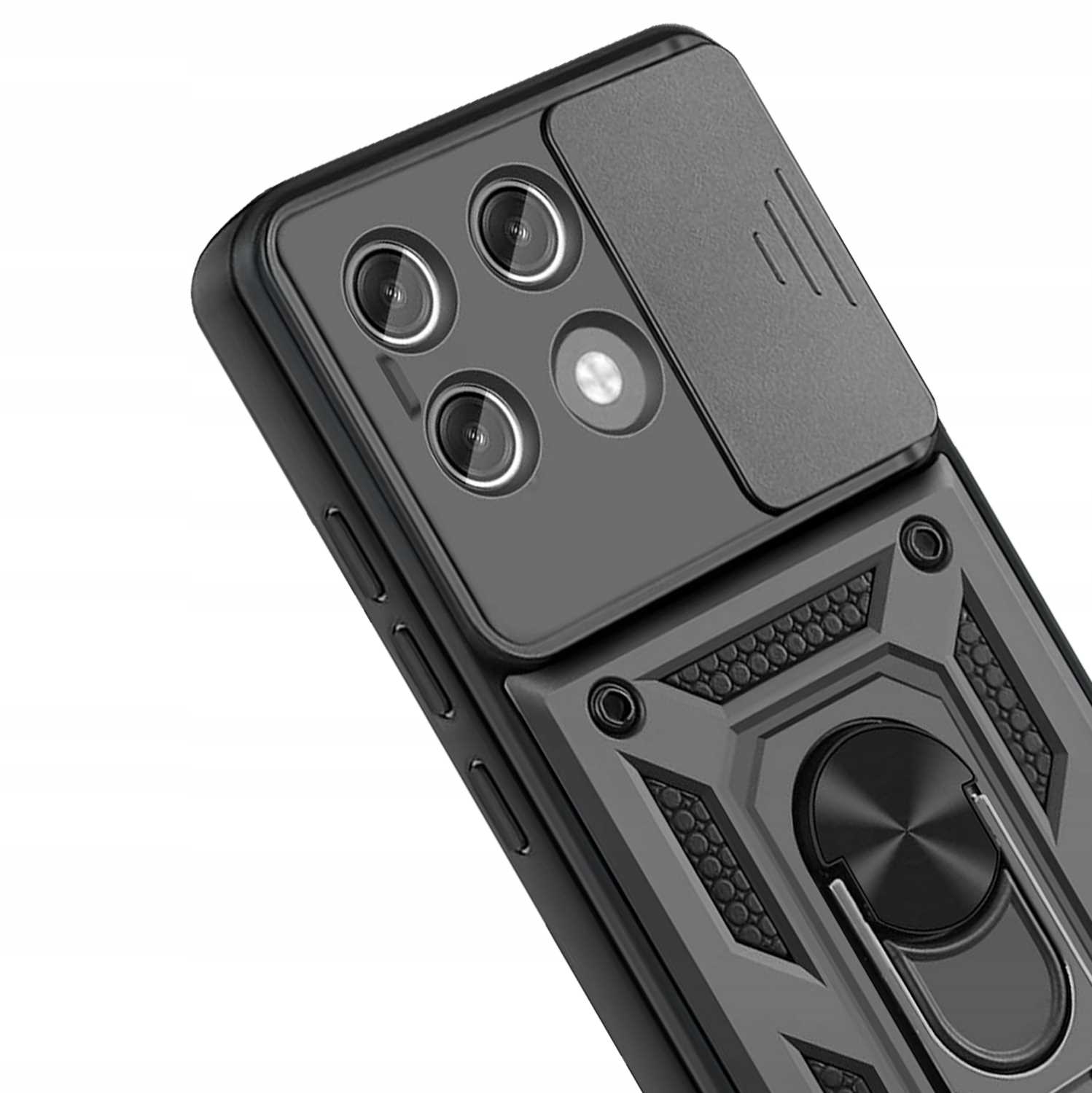 Spacecase Camring Poco X6 Pro 5G Black