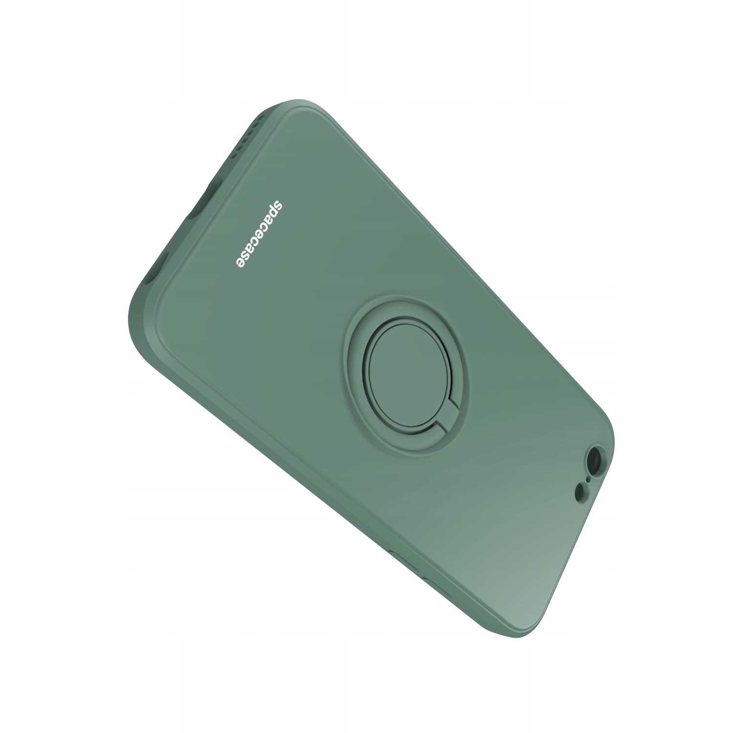 Spacecase Silicone Ring iPhone 7/8/SE dark green