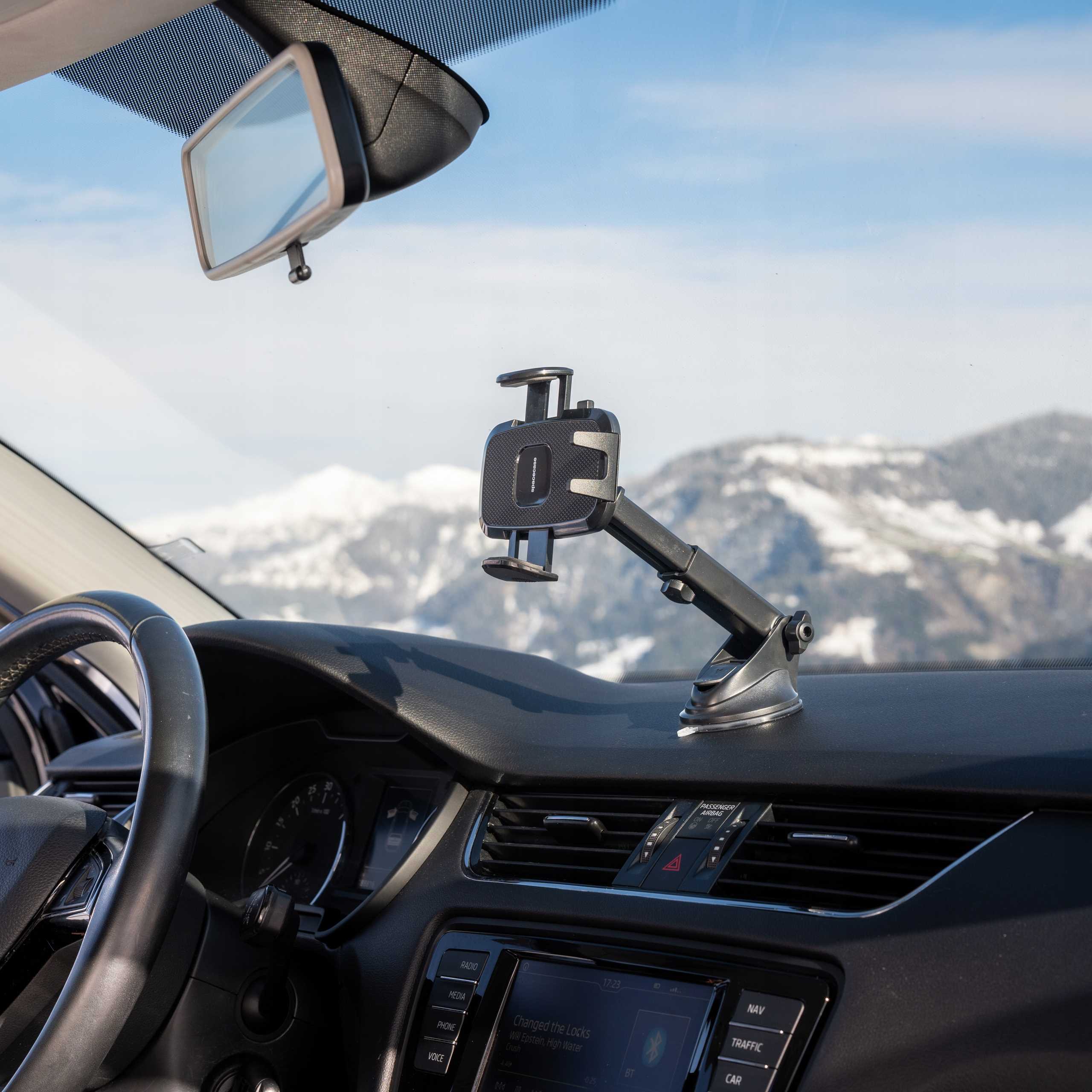 Spacecase Car Holder Sc17 Universal Dash/Windshield Black