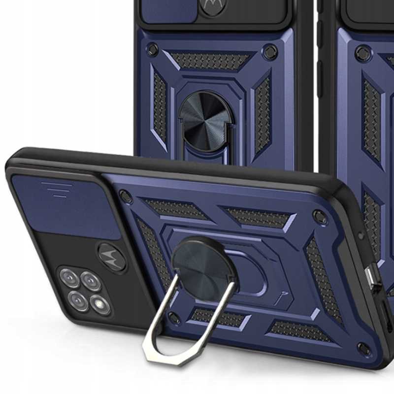 Spacecase Camring Moto G9 Power Blue