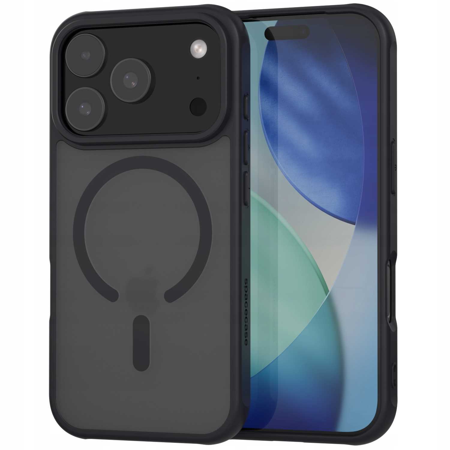 Spacecase Hybrid Mag iPhone 17 Pro Max black