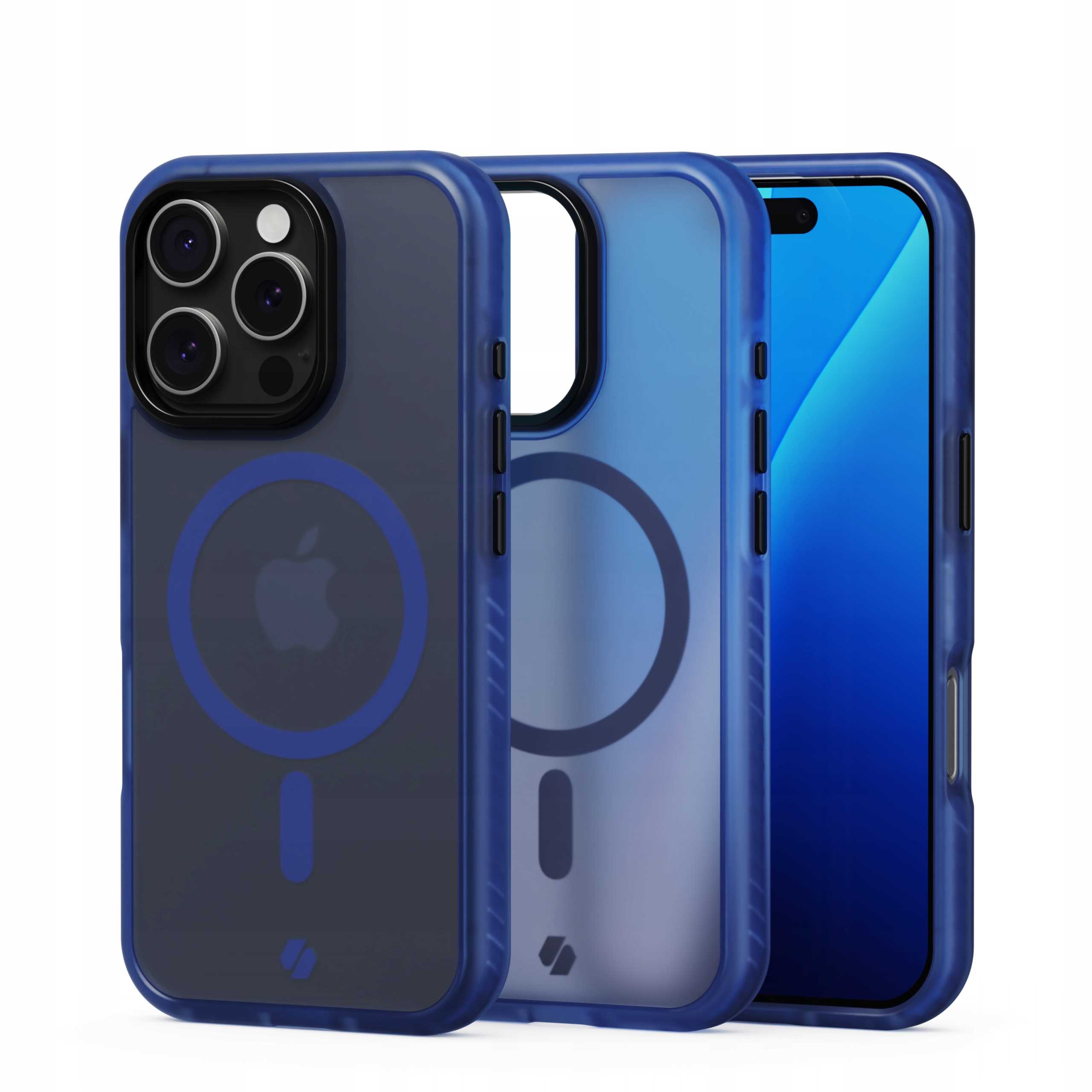Spacecase Hybrid Fusion Mag iPhone 16 Pro dark blue