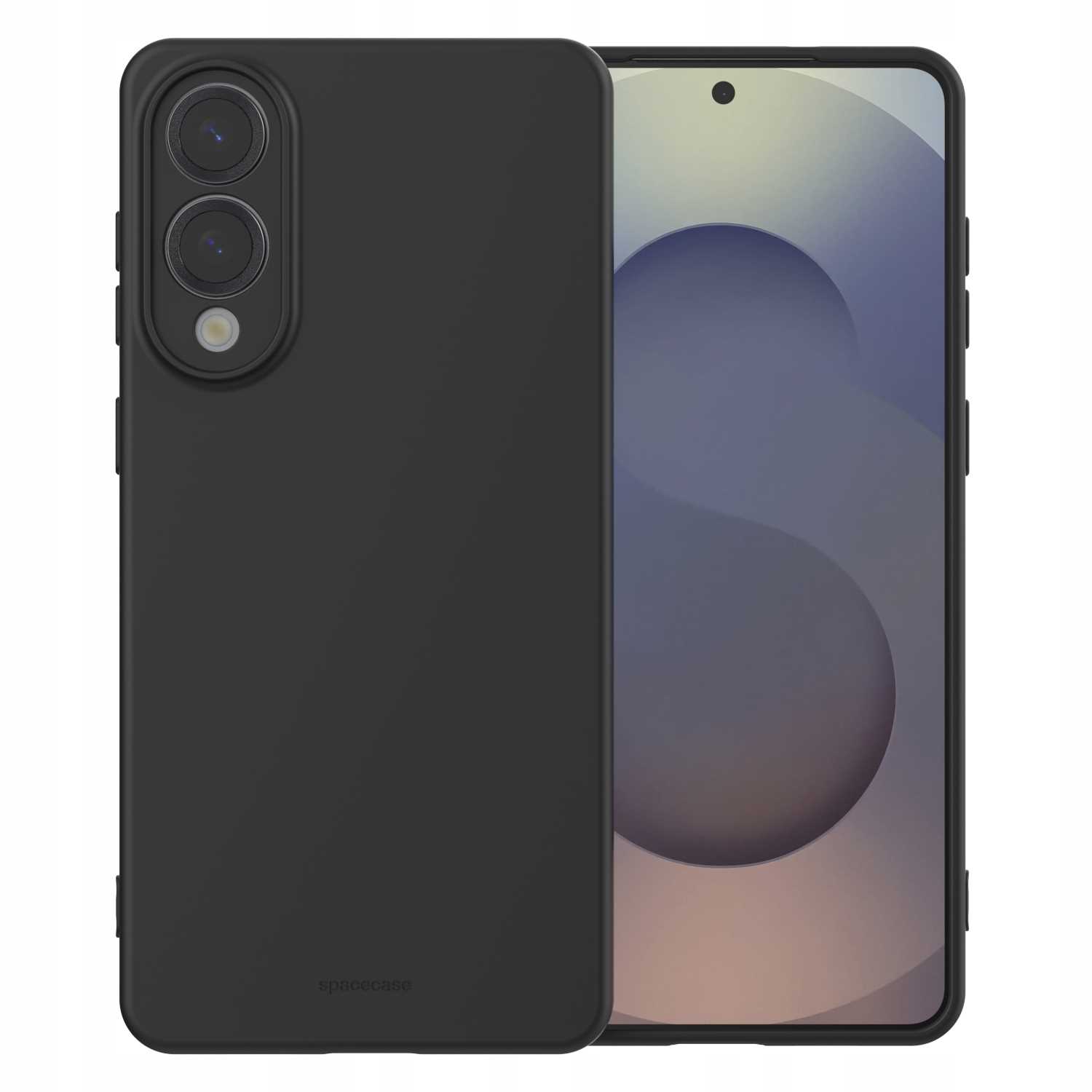 Spacecase Silicone Case 3.0 Galaxy S25 Edge Black