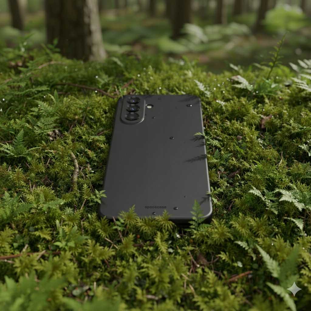 Spacecase Silicone Case 3.0 Galaxy A17 4G/5G Black