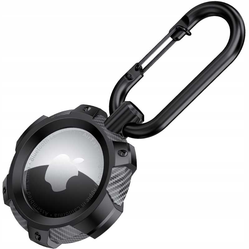 Spacecase Airtag Armor Czarny