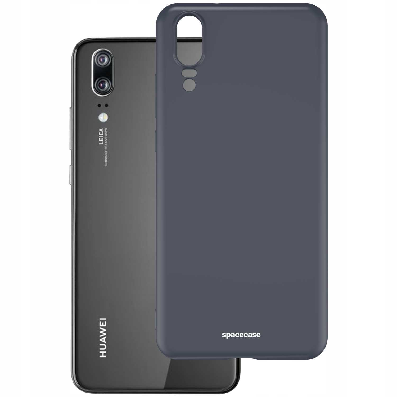 Spacecase Silicone Case Huawei P20 Black