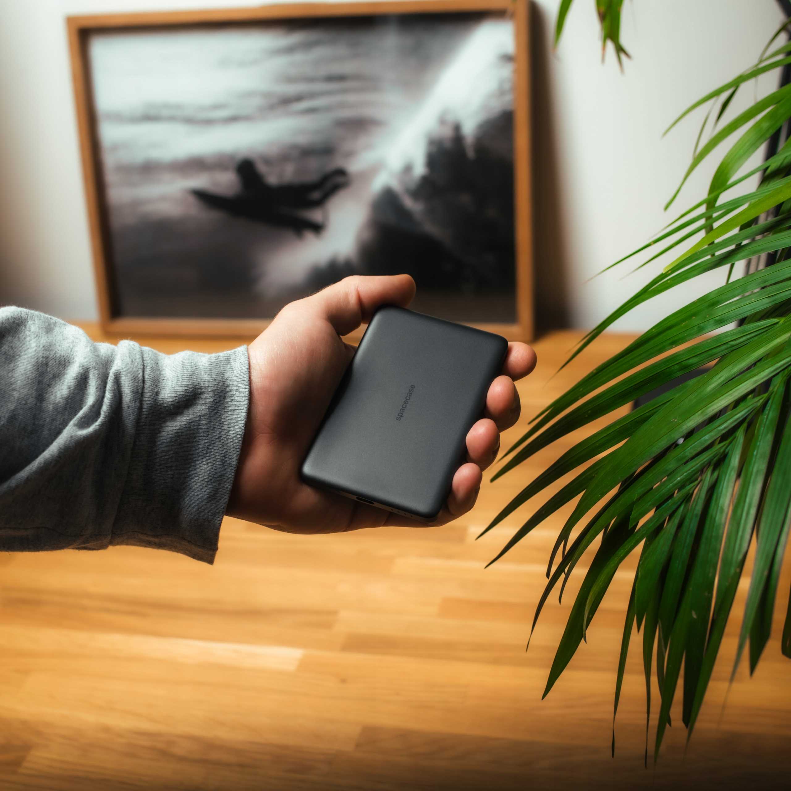 Spacecase Powerbank 5000mAh MagCharge PB01 gray