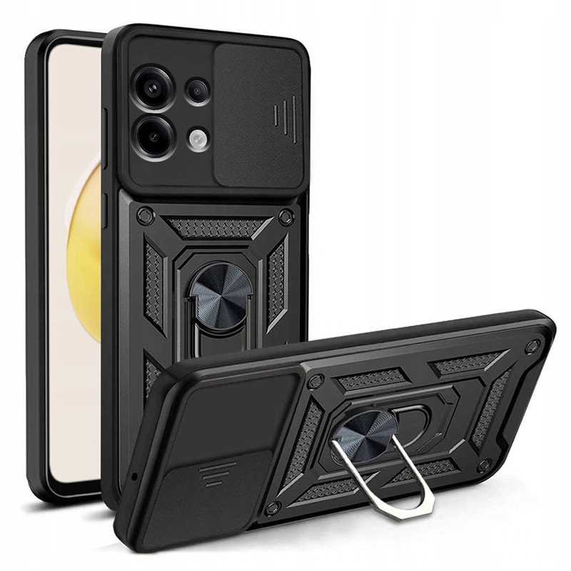Spacecase Camring Poco X6 / RM Note 13 Pro 5G black