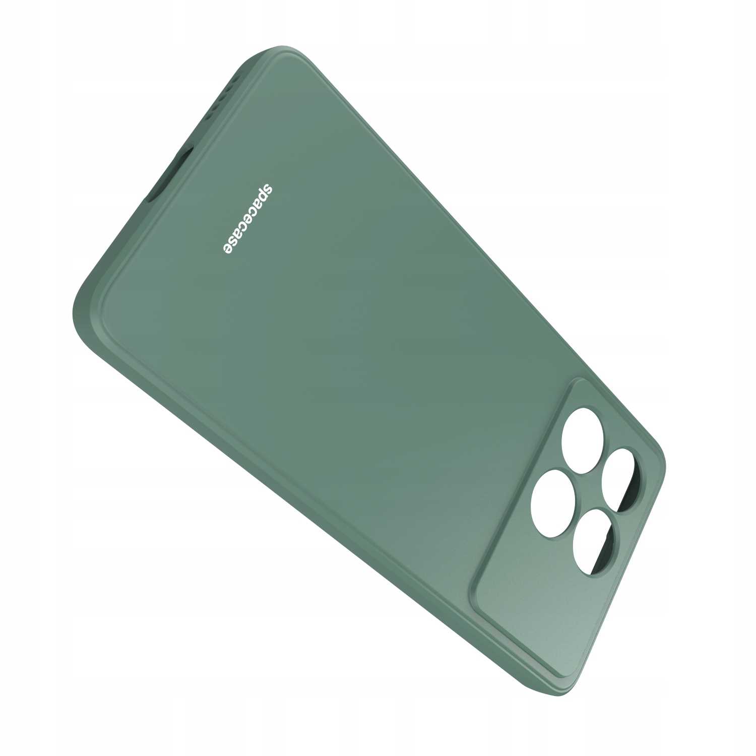 Spacecase Silicone Case Poco X6 Pro 5G dark green