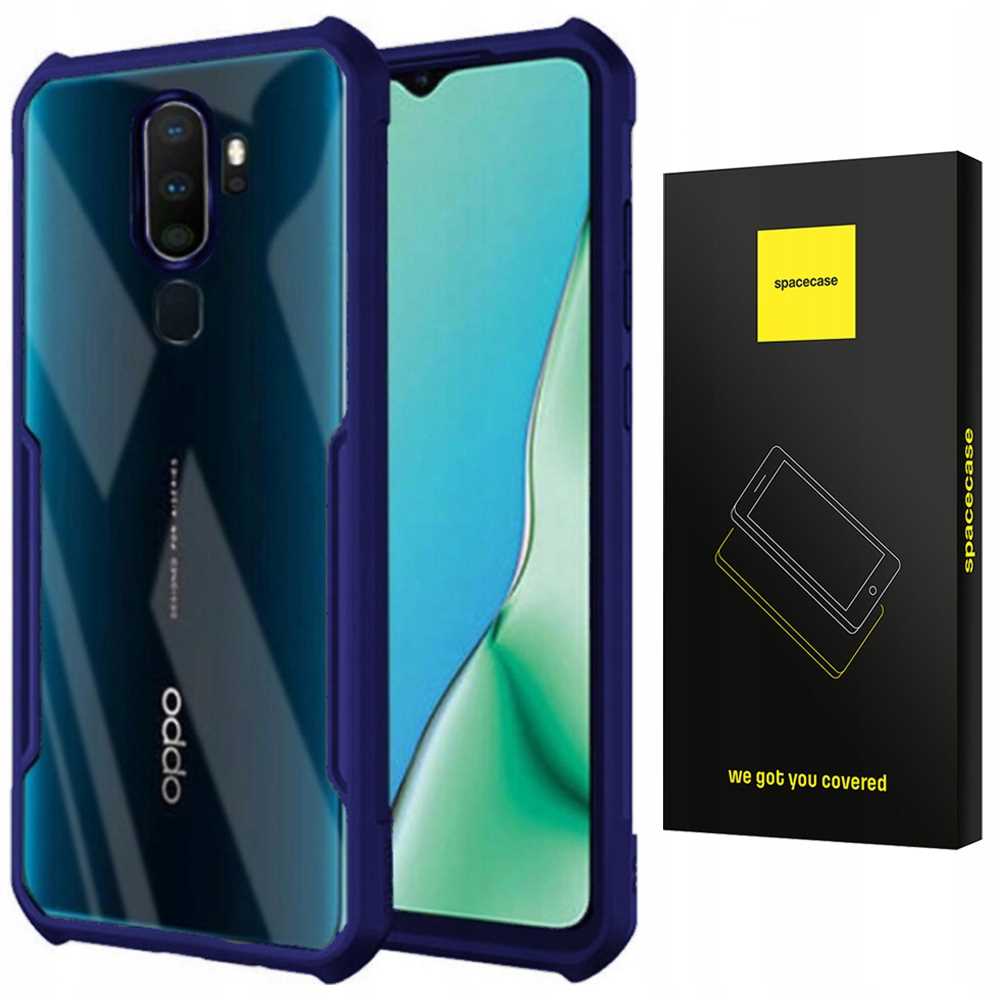 Spacecase Beetle Oppo A5/A9 2020 Niebieski