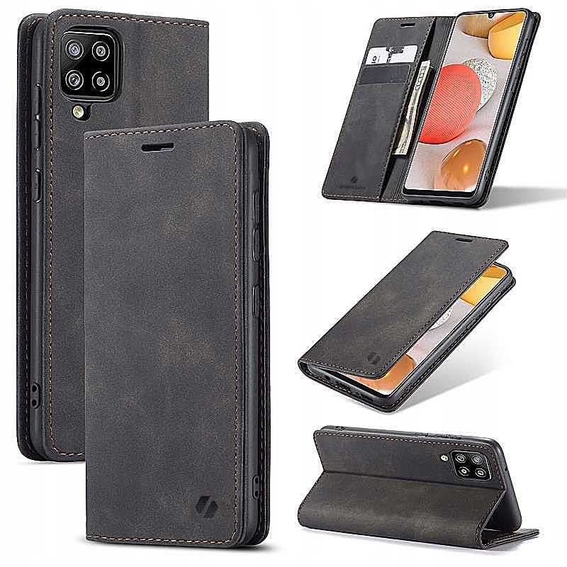 Spacecase Wallet Galaxy A42 5G czarny
