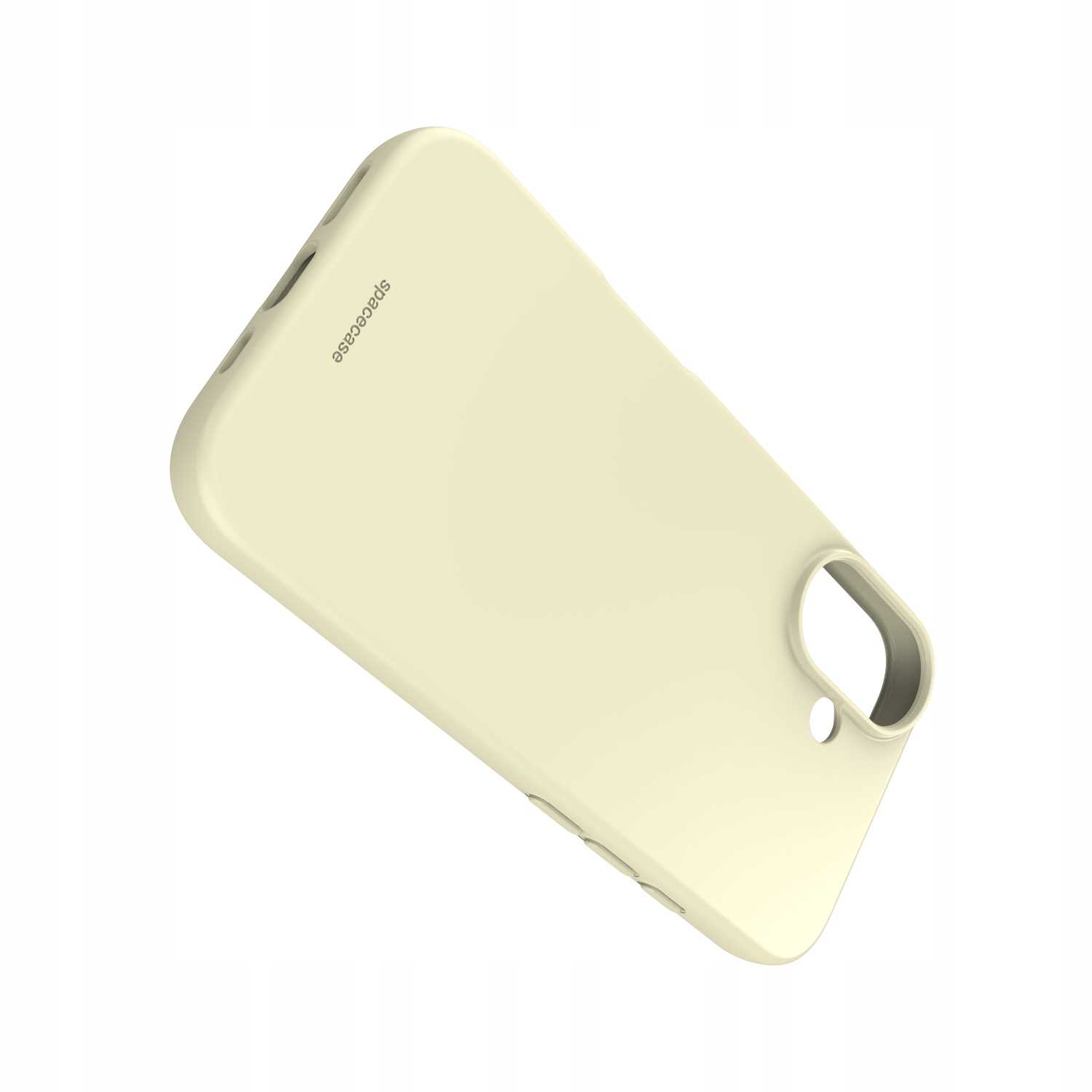 Spacecase Silicone Case iPhone 16 bone