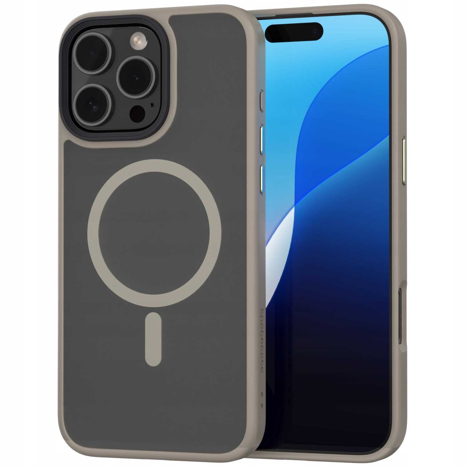 Spacecase Hybrid Mag iPhone 16 Pro Max desert titanium