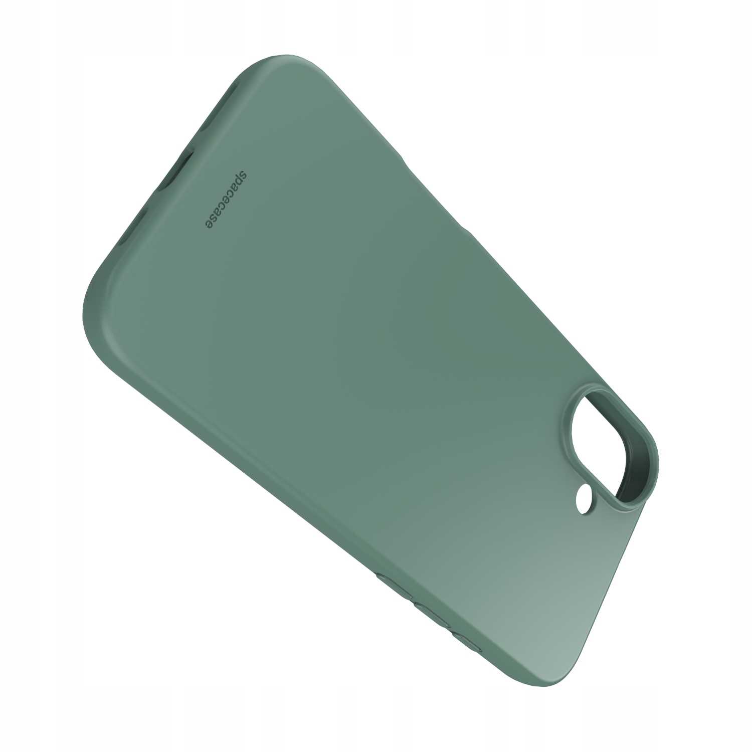 Spacecase Silicone Case Iphone 16 Plus Dark Green