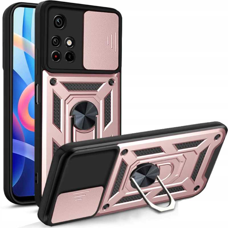 Spacecase Camring Poco X4 Pro 5G Pink