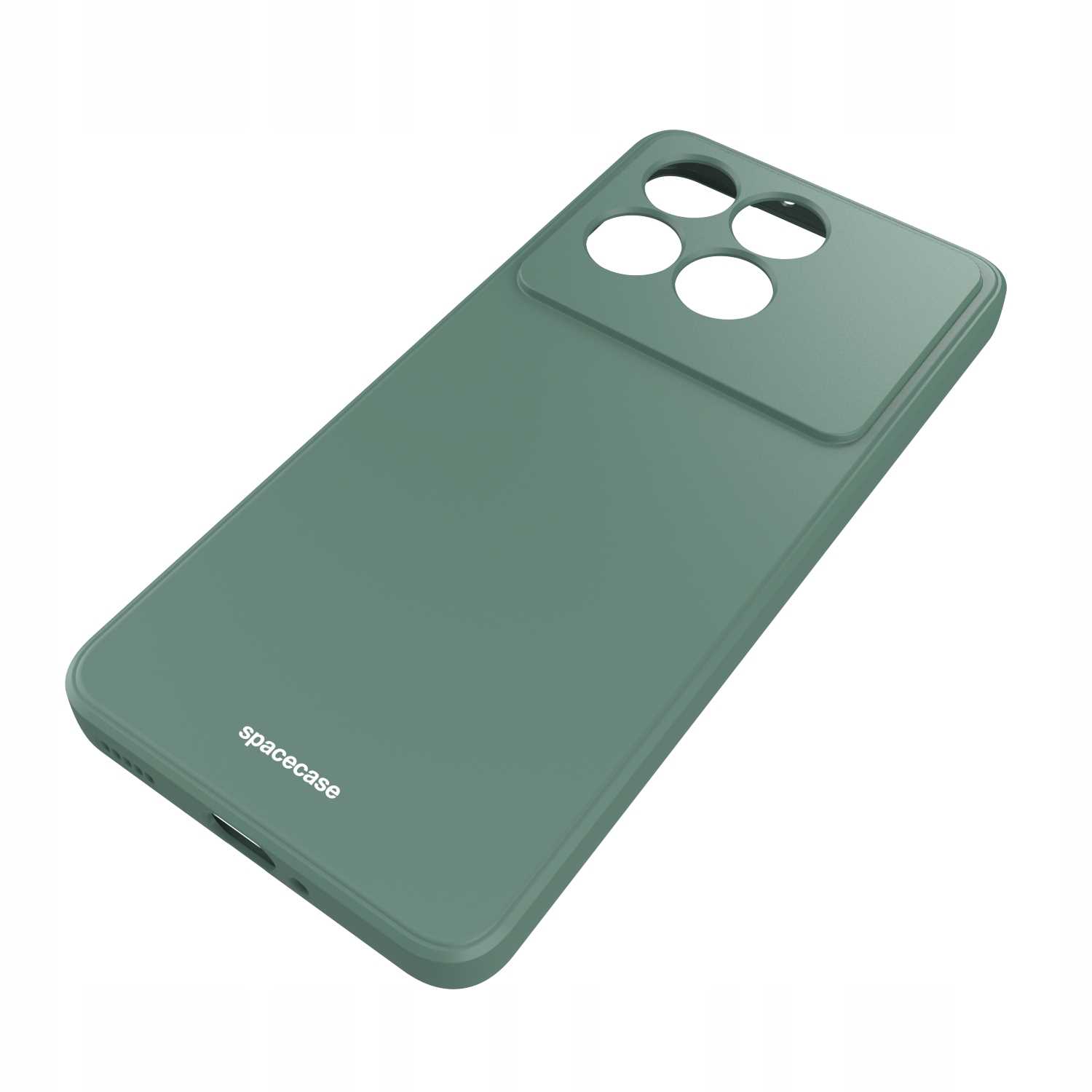 Spacecase Silicone Case Poco F6 Pro dark green