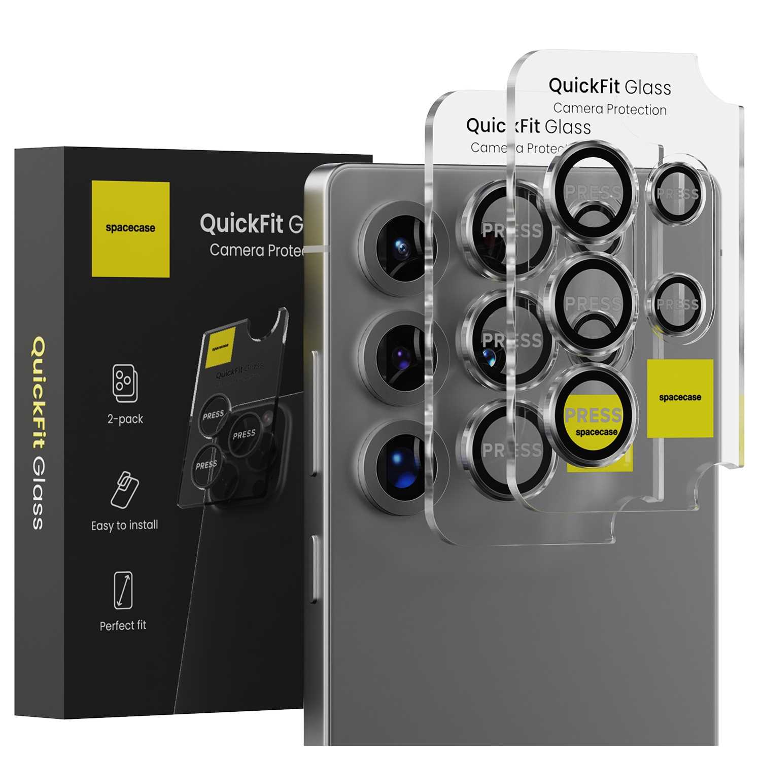 Spacecase Quickfit Camera Galaxy S25 Ultra Silver