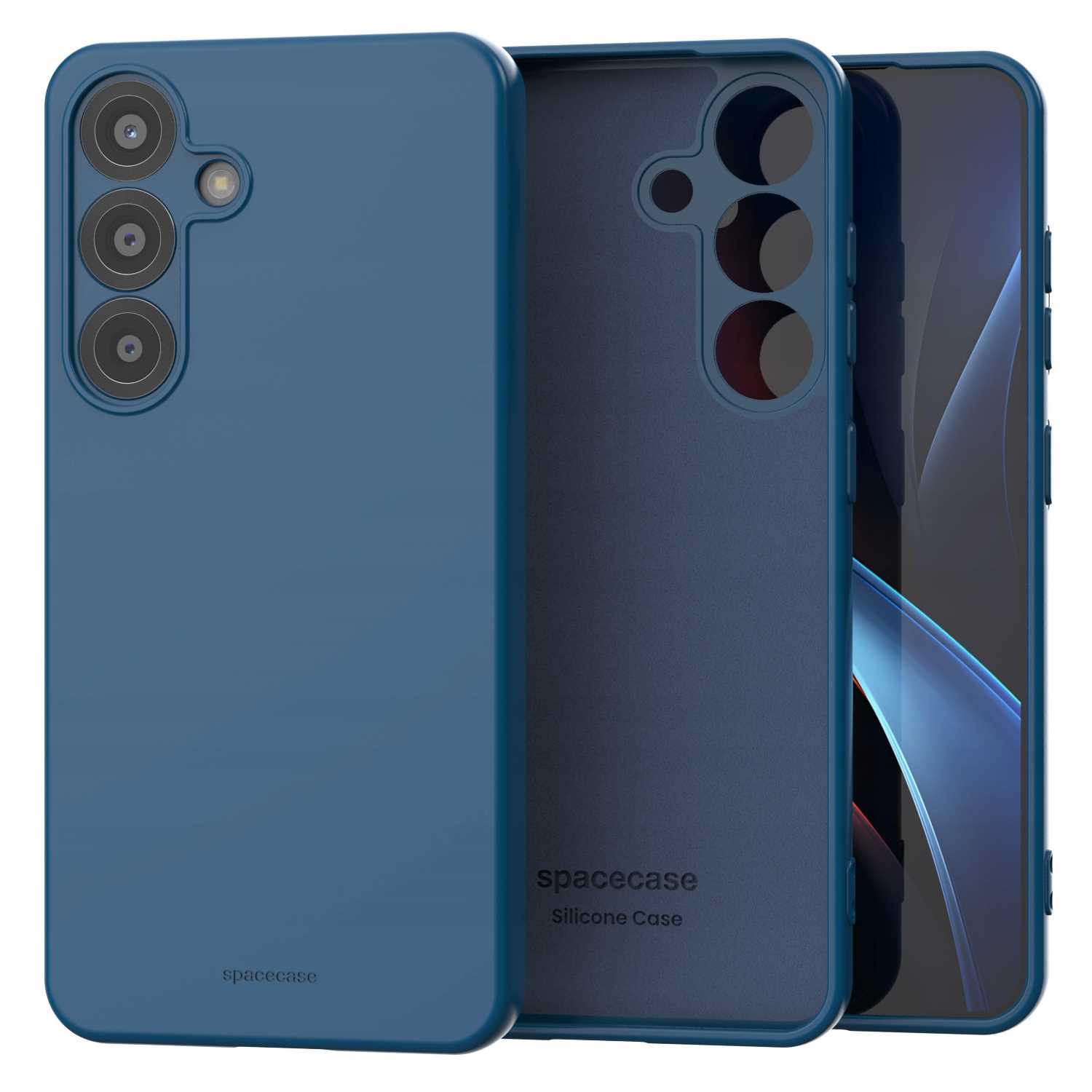 Spacecase Silicone Case 3.0 Galaxy S25 blue