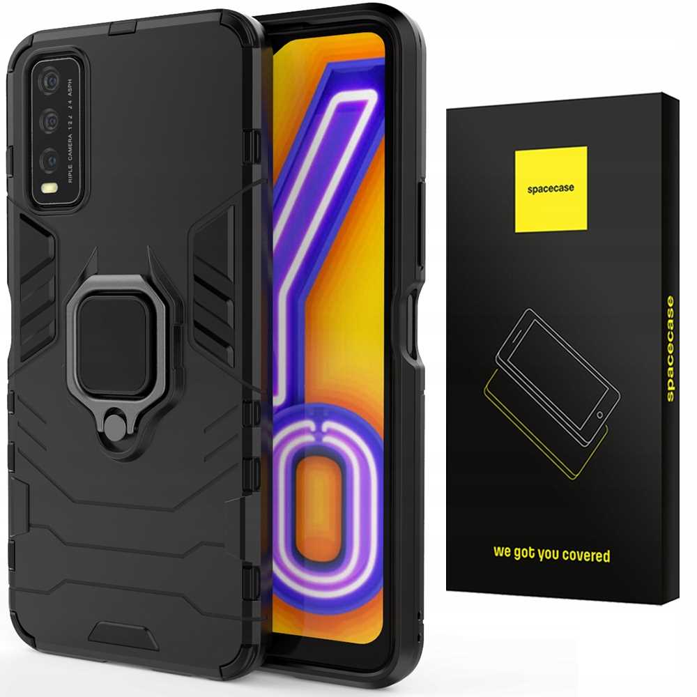 Spacecase X-Ring Vivo Y11S/Y20S Czarny