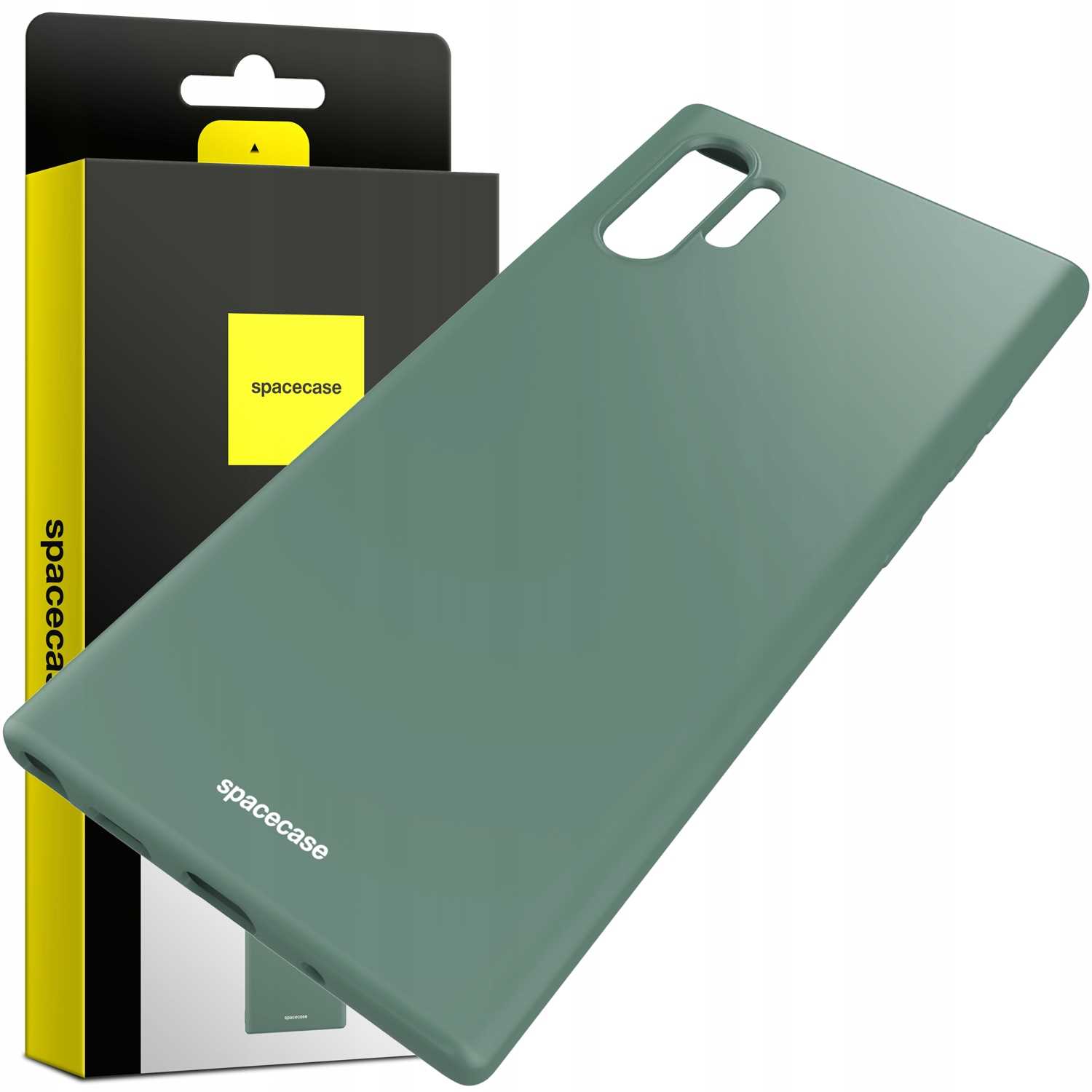 Spacecase Silicone Case Galaxy Note 10+ dark green