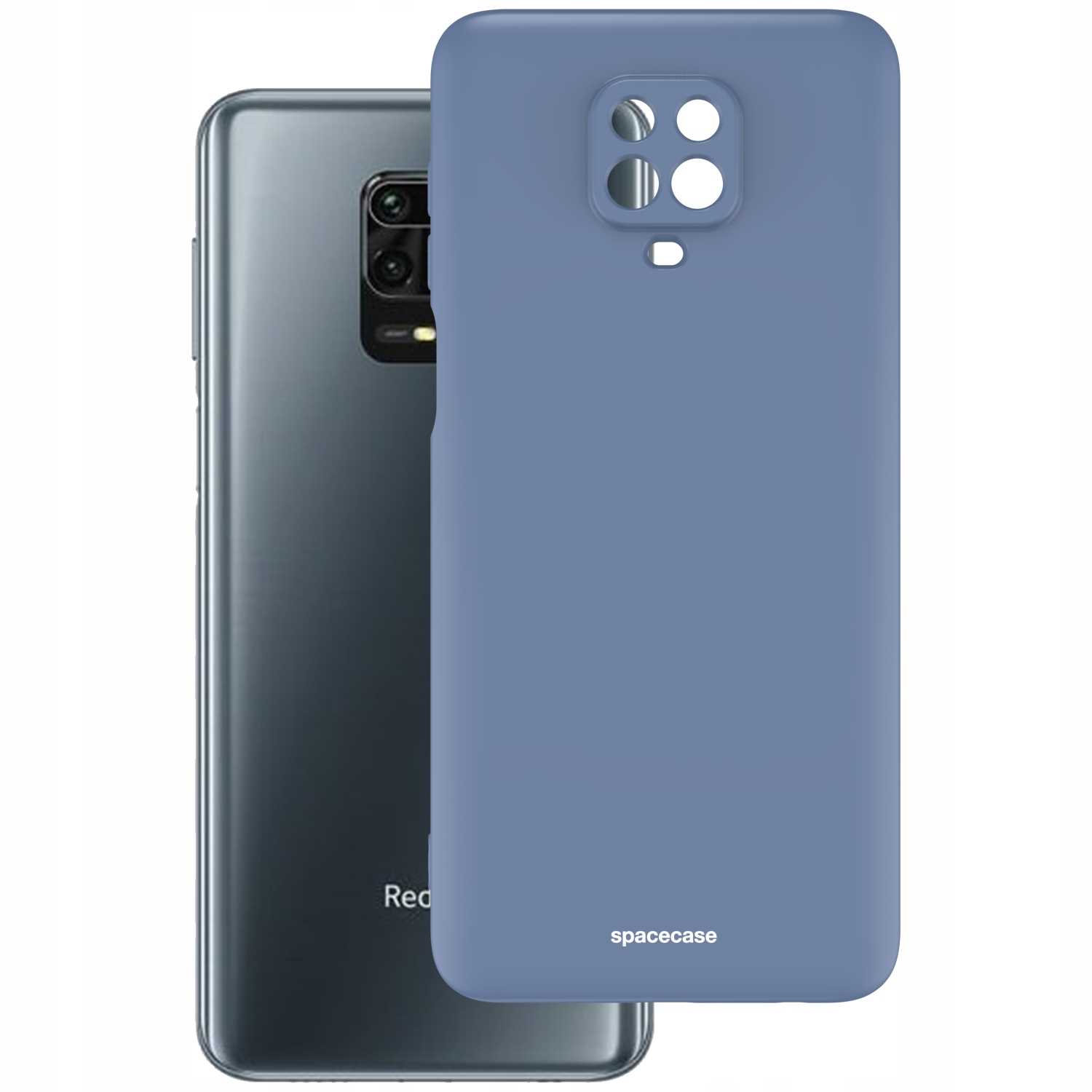 Spacecase Silicone Case Redmi Note 9S/9 Pro blue