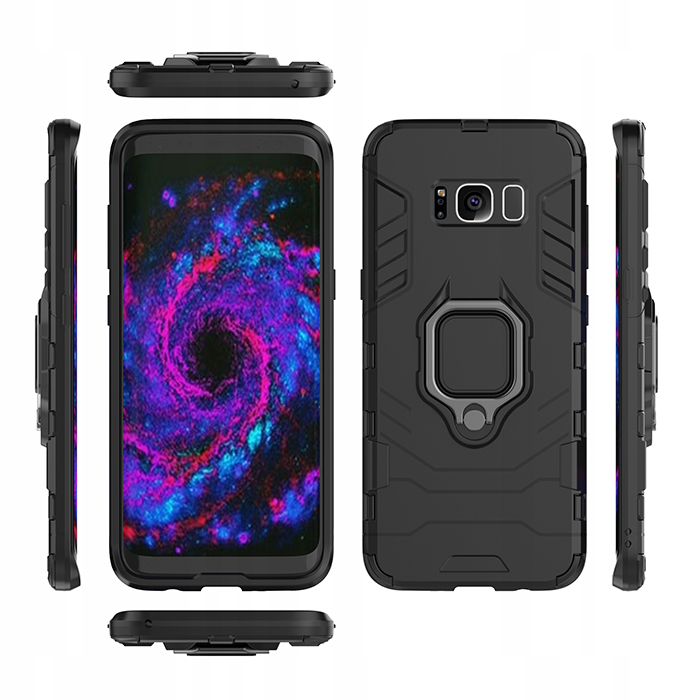 Spacecase X-Ring Galaxy S8 Czarny