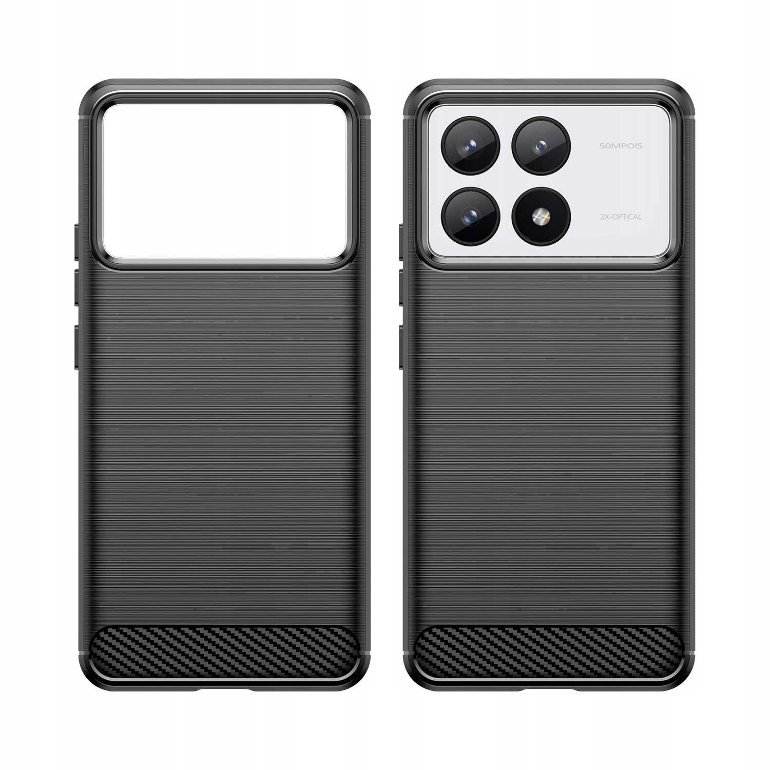 Spacecase Carbon Poco F6 Pro 5G black