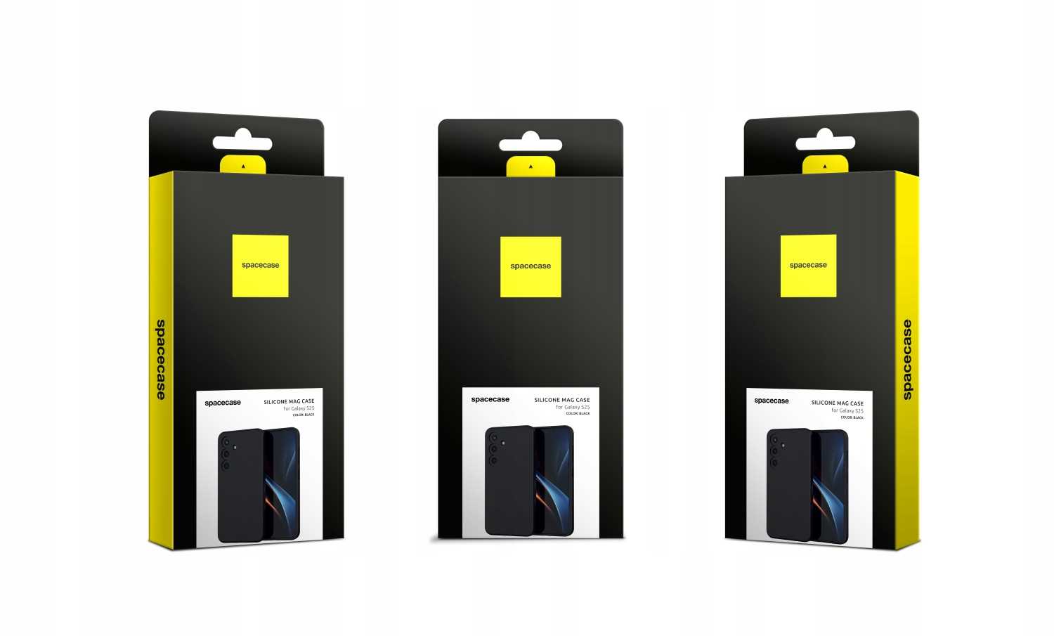 Spacecase Silicone Mag Galaxy S25 black