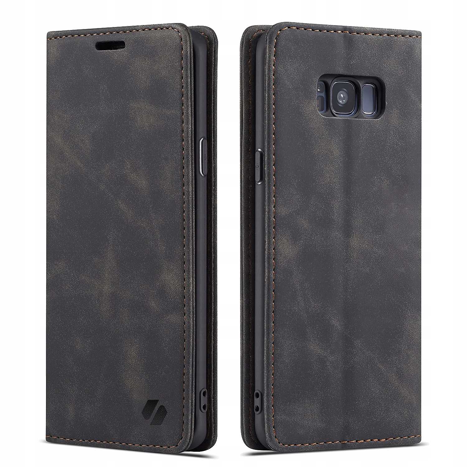 Spacecase Wallet Galaxy S8+ Black