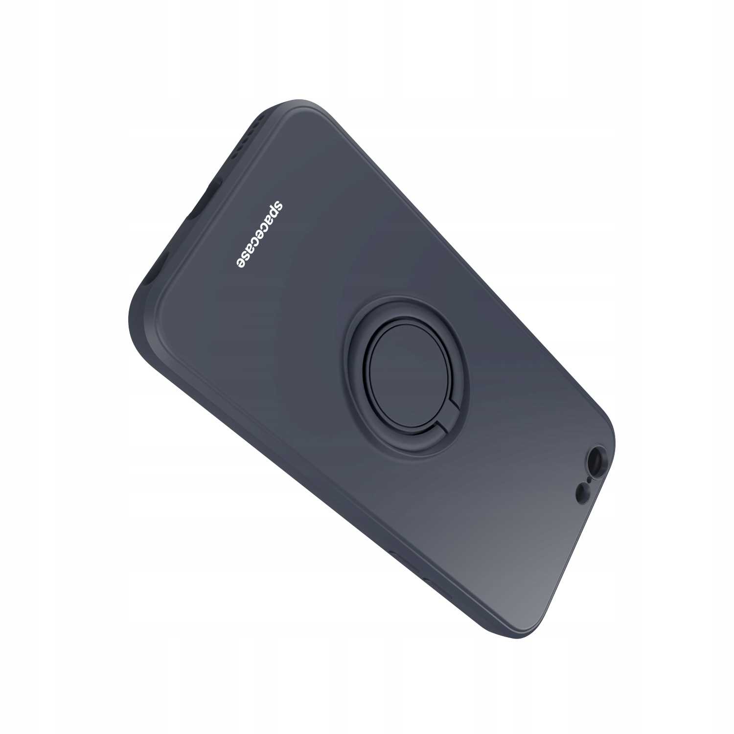 Spacecase Silicone Ring iPhone 7/8/SE black