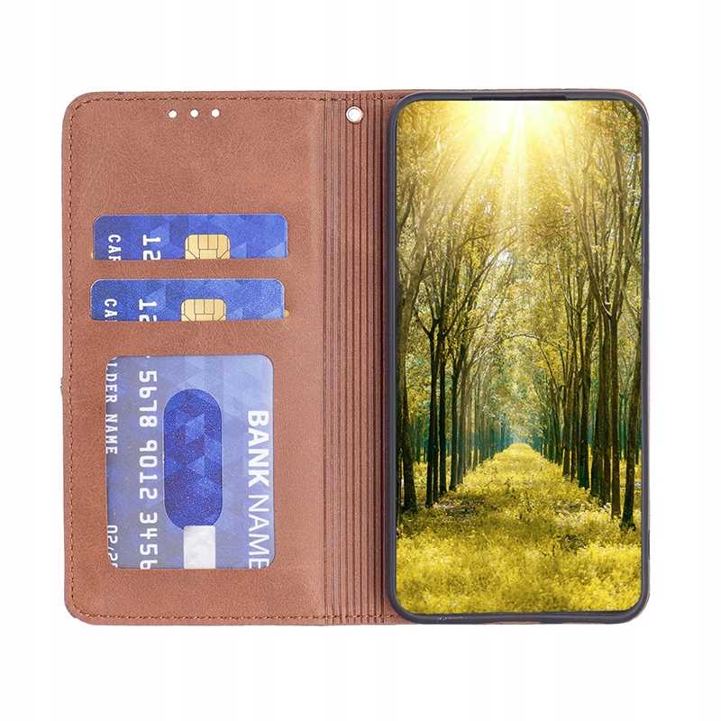 Origami Wallet Galaxy S24 Brown