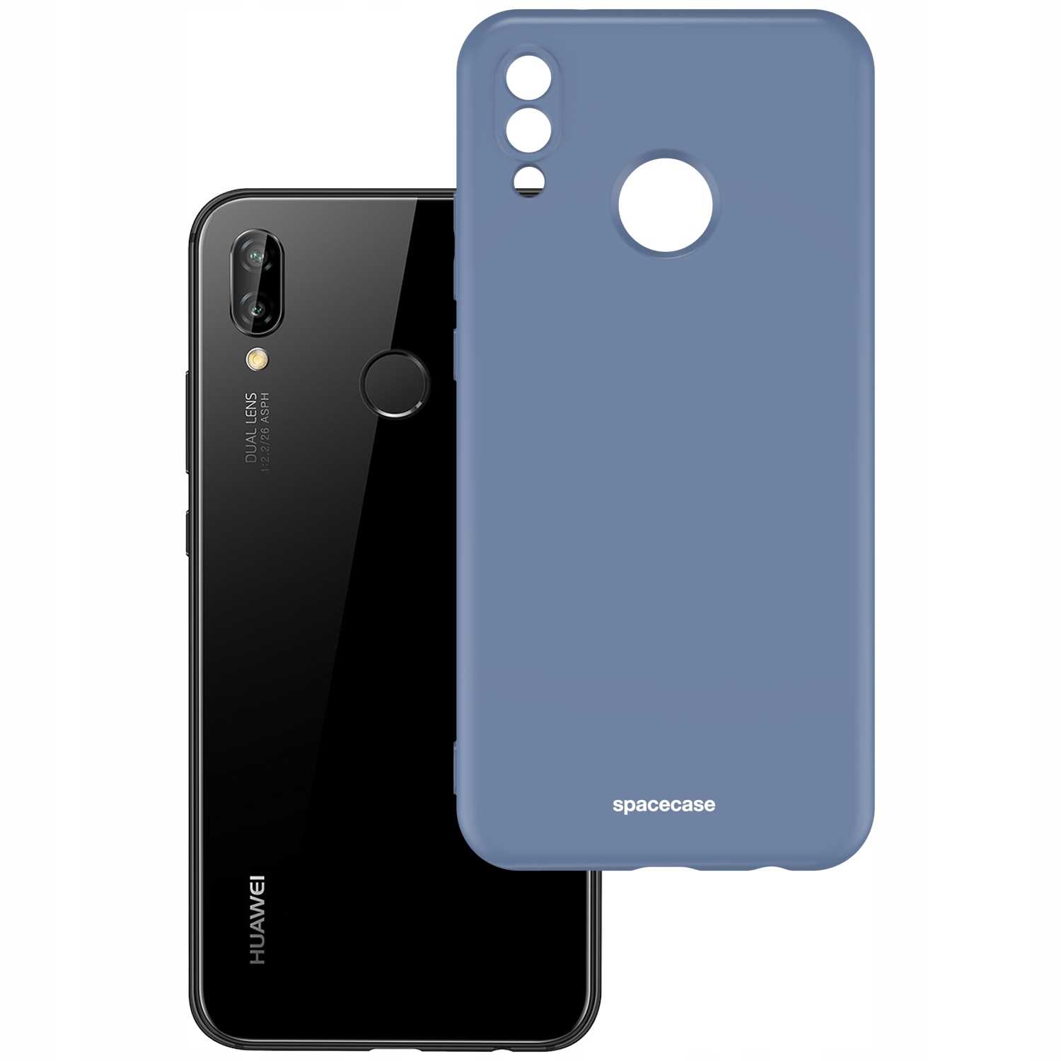 Spacecase Silicone Case Huawei P20 Lite Blue