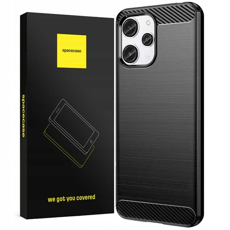 Spacecase Carbon Redmi 12 4G Black